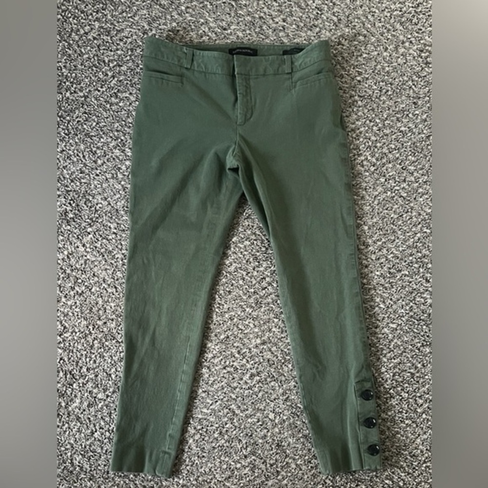 Women’s Banana Republic “Sloan” Green Pants 4